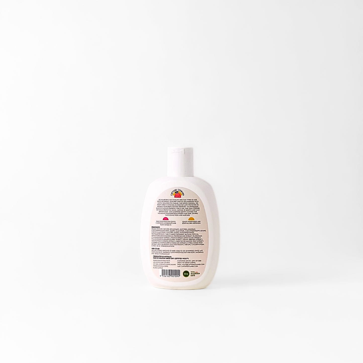 Captain Steward Baby Wash Head to Toe 200ml