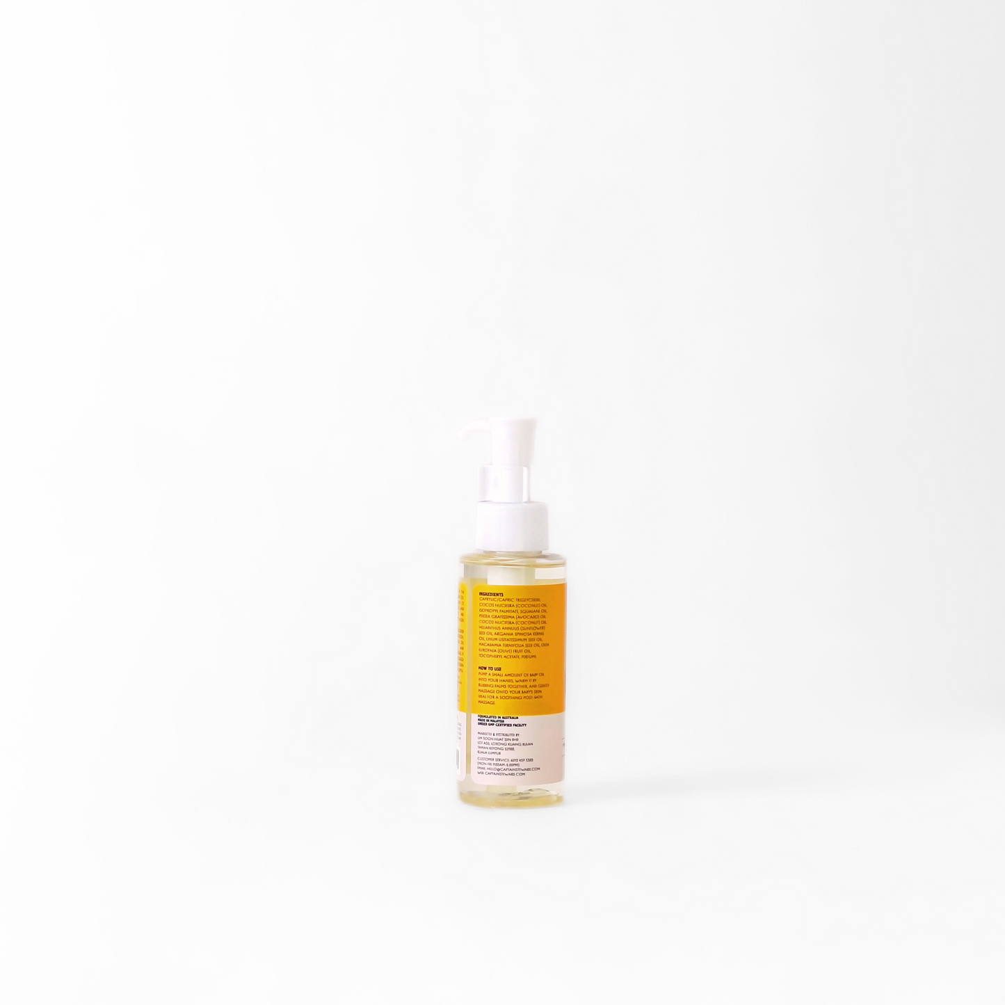 Captain Steward Baby Oil (Nourishing / Calming) 100ml