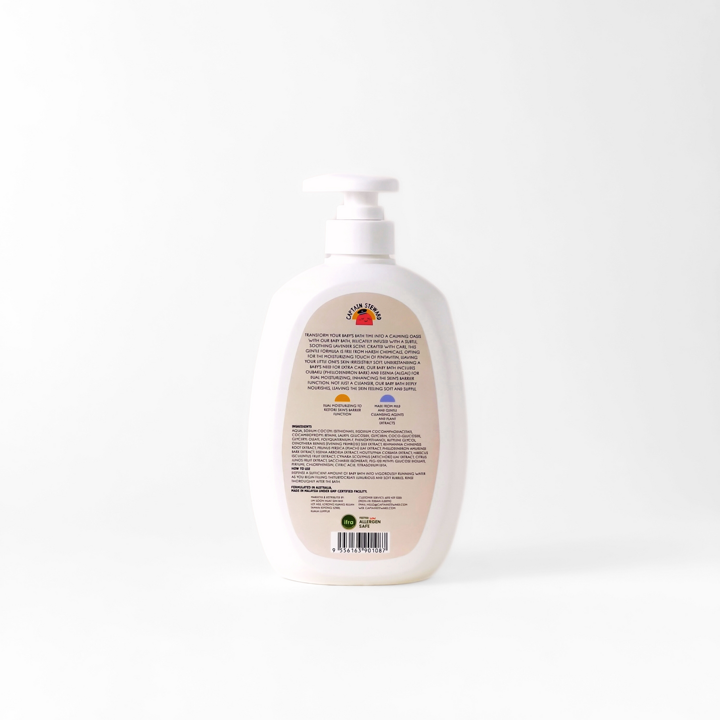 Captain Steward Baby Bath 600ml