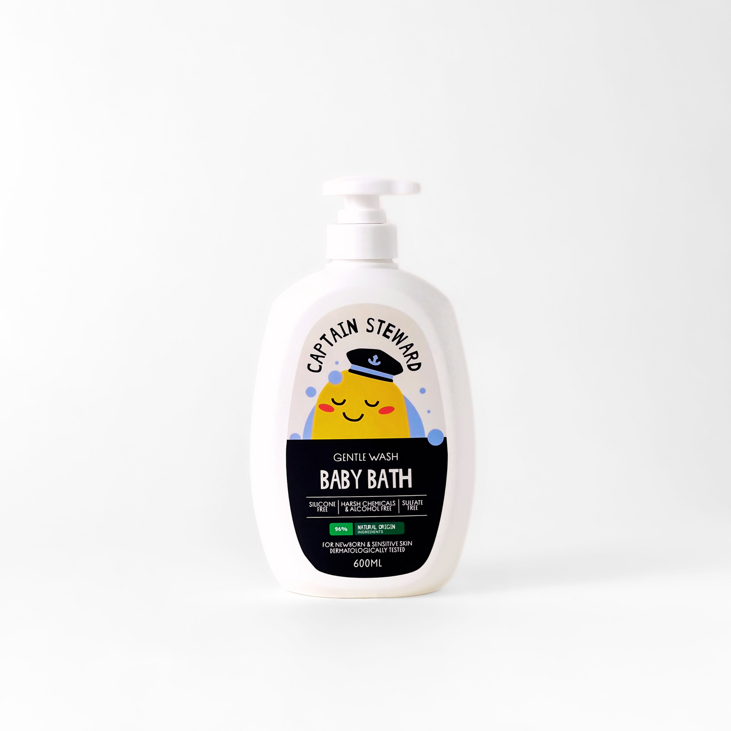 Captain Steward Baby Bath 600ml